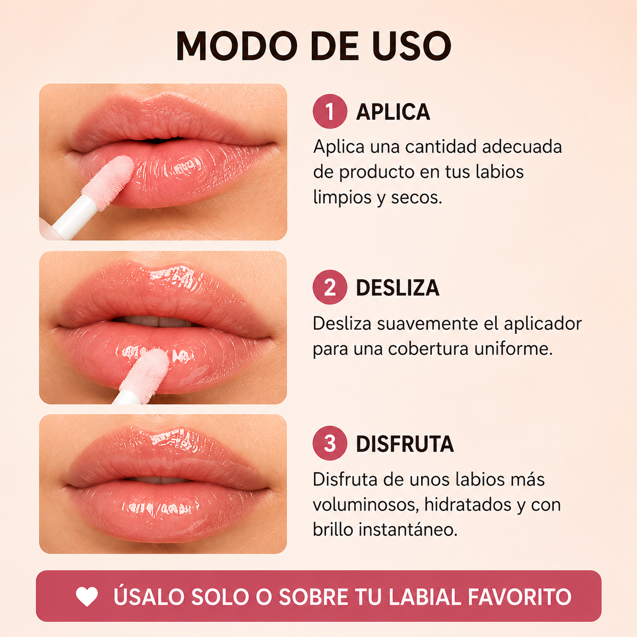 DEROL 1+1  Lip Plumper™ | Labios Más Voluminosos e Hidratados ✨