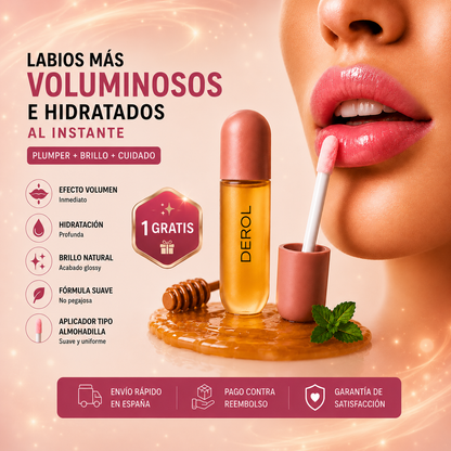 DEROL 1+1  Lip Plumper™ | Labios Más Voluminosos e Hidratados ✨